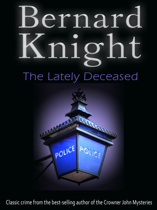 Cover image for The Lately Deceased
